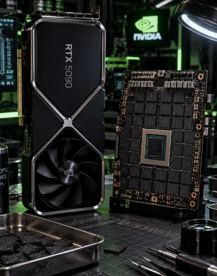 RTX 5090 mit 96 GB VRAM taucht bei Alibaba auf – Umbau bleibt technisch plausibel, aber unbestätigt