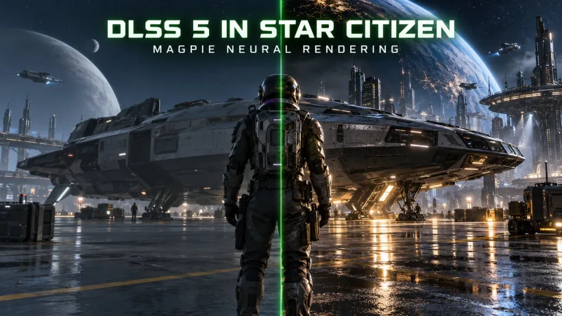 DLSS 5 in Star Citizen ohne ReShade-Injektion: So habe ich es mit Magpie ausprobiert