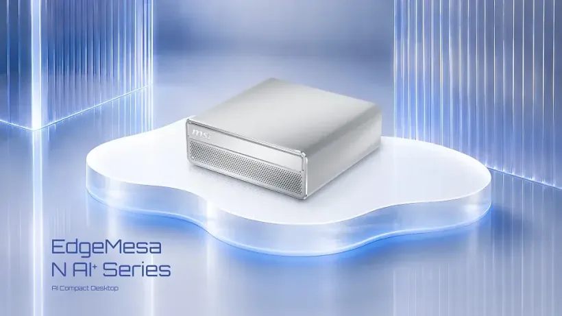 Bis zu 128 GiByte RAM und Nvidias RTX Spark N1X: MSI spezifiziert Mini-PC Edgemesa N AI+