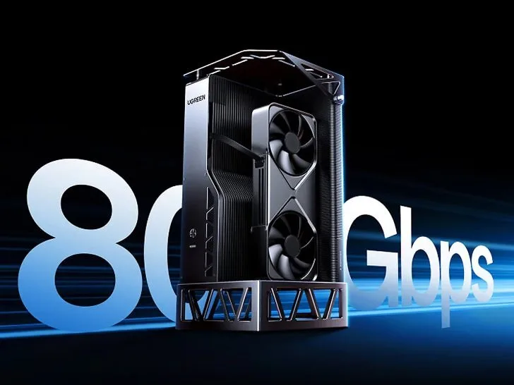 Ugreen LinkStation Pro: eGPU mit Thunderbolt 5 und OCuLink