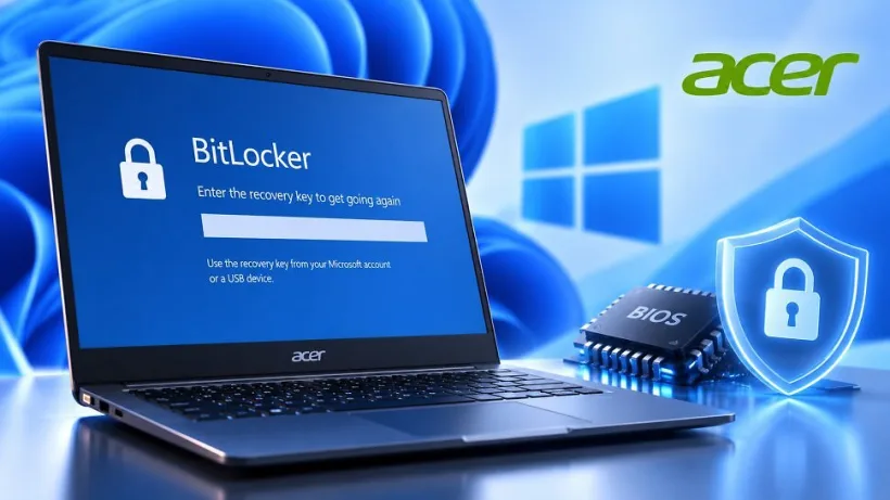 BIOS-Update über Windows Update: Acer warnt vor möglicher Bitlocker-Falle