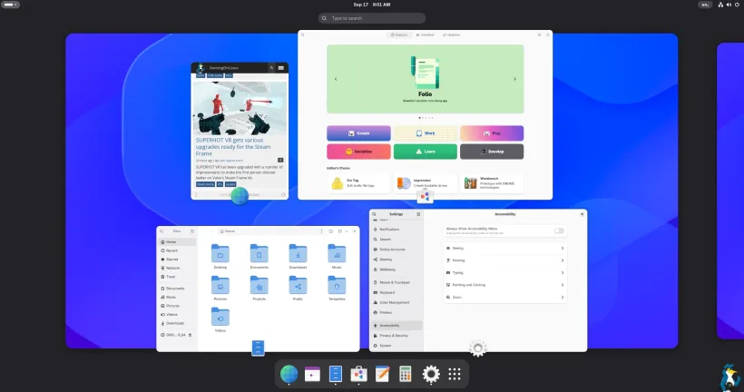 Gnome 51: Linux-Desktop wird flüssiger und kappt einen alten Nvidia-Treiber