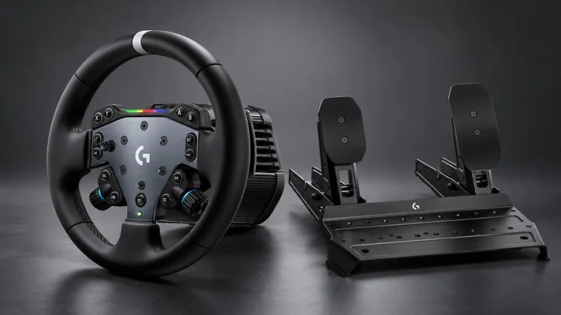 Logitech G Play 2026: RS50 nur für den PC und Sparpedale ohne Load Cell für 120 Euro