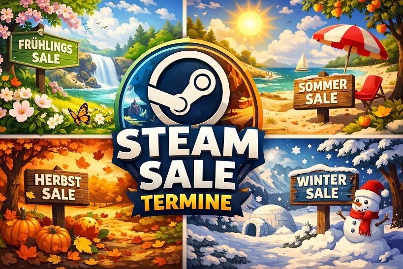 Steam Sales 2026: Alle Termine, nächster Sale und ICS-Kalender