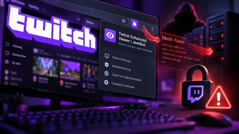 Twitch-Addon mit 30.000 Nutzern übertrug OAuth-Tokens: Entwickler reagiert