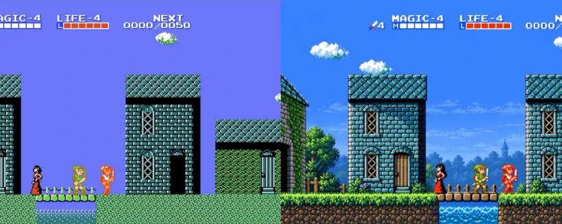 HD-Remake von Zelda 2: The Adventure of Link auf dem PC ist auch zu zweit spielbar