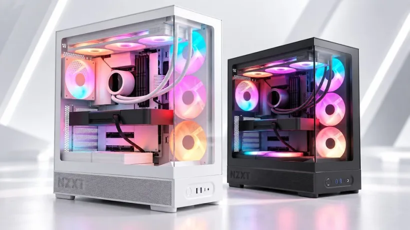 NZXT S5 RGB und Deluxe: Neue ATX-Gehäuse mit viel Glas ab 59,90 Euro